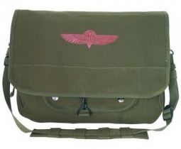 Military Shoulder Bags - Olive Drab Israeli Paratrooper Bag