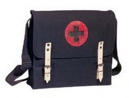 Military Nato Medic Bags - Black Canvas Medical Bags