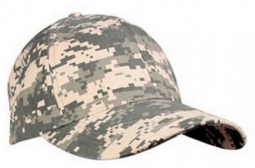 Digital Camouflage Baseball Caps Low Profile