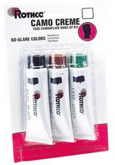 Camouflage Face Paint Creme - Pack Of 3 Colors