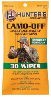 Camo-Off Hunter's Face Paint Remover