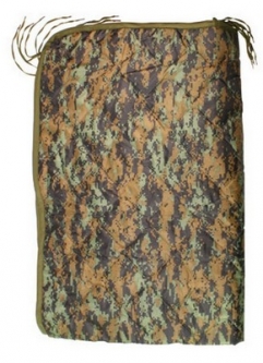 Woodland Digital Camo Rain Poncho Liner