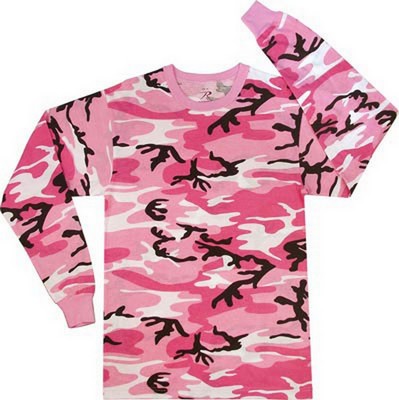 pink camo t shirt