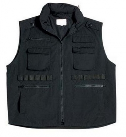 Kids Ranger / Hunting Vests - Black Vest