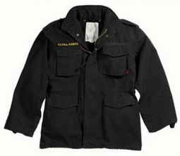 Military Jackets Black Vintage M-65 Field Jacket