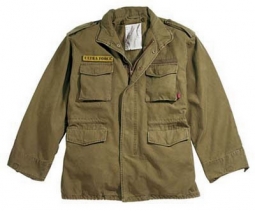 Vintage M-65 Field Jackets Russet Brown Vintage Military Jacket
