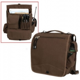 M-51 Engineer's Bags Brown Field Bag Holds Laptops