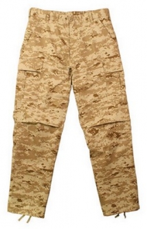 Fatigues Desert Digital Camo BDU Pants