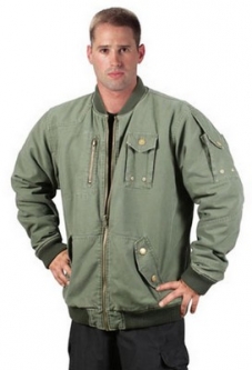 Vintage Military Cwu-99E Flight Jacket Olive Drab