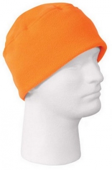 Polar Fleece Watch Cap Safety Orange