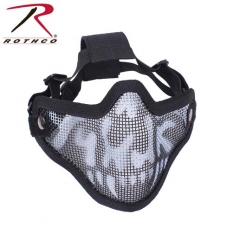 Bravo Tac Gear Strike Steel Half Face Mask-Skull