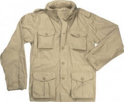 Vintage M-65 Field Jackets Khaki Lightweight 2XL