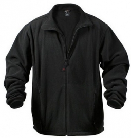 Polar Fleece Jacket Mountain Patrol Black 3XL