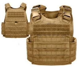 Molle Plate Carrier Assault Vest Coyote