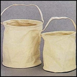 Small Camping Water Buckets - Canvas