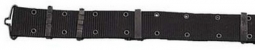 Military Style Pistol Belts - Black Belt (40 in. And Up)