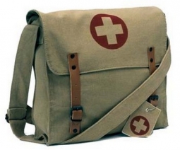 Military Bags Khaki Vintage Medic Bag