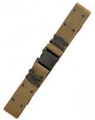 Military Style Pistol Belt Coyote Medium Belt