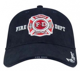 Fire Dept. Caps Navy Blue Fire Dept. Logo Cap
