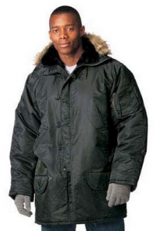 N-3B Snorkel Parkas - Black 2XL