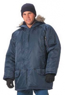 N-3B Snorkel Parkas Navy Blue Parka 2XL