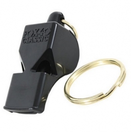 Classic Safety Whistle Pealess Whistle Black