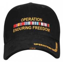 Military Operation Enduring Freedom Logo Hat