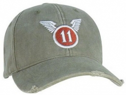 Army Caps Vintage 11Th Airborne Logo Baseball Cap