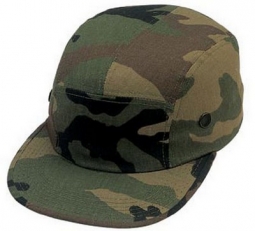 Camouflage Military Street Caps - Woodland Camo Cap