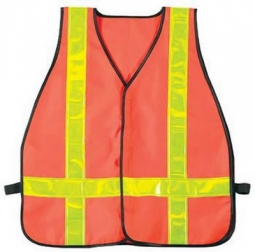 Safety Vests - High Visibility Orange Vest