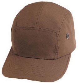 Military Street Caps Brown 100% Cotton Street Caps