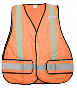 Safety Vests High Visibility Safety Orange Vest