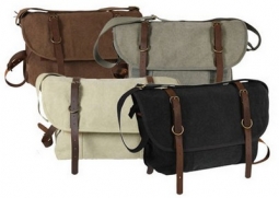 Vintage Shoulder Bags Canvas Explorer Bag