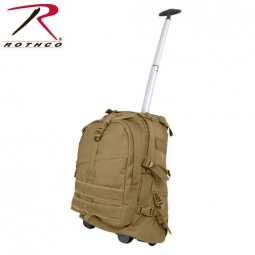 Rothco Wheeled Large Transport Pack-Coyote