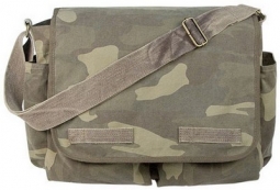 Camo Messenger Bags Vintage Camouflage Messenger Bag