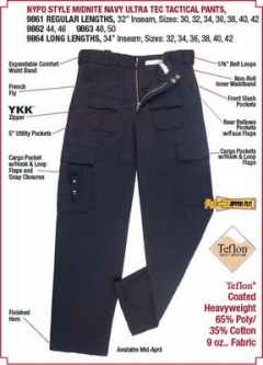 Police Uniform Pants Police Tec Tactical Pant Long Length