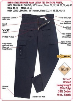 Police Uniform Pants Police Tec Tactical Pant