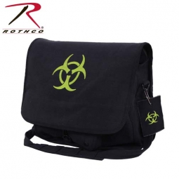 Rothco Vintage Canvas Bag Bio-Hazard-Black