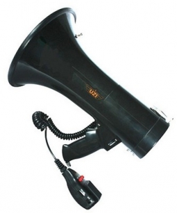 Deluxe Megaphone Uzi 50 Watt Megaphone