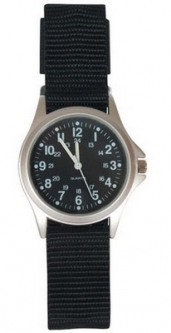 Military Field Watch Black/Black Watch