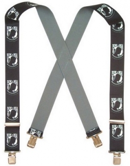 Pow/Mia Logo Suspenders