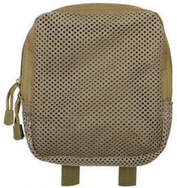 Coyote Brown Mesh Organizer Pouch