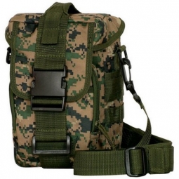 Digital Woodland Camo Modular Tactical Shoulder Bag