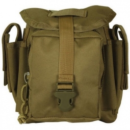 Military Style Advanced Tactical Dump Pouch Coyote