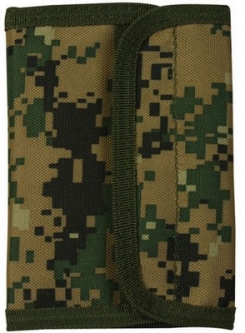 Brandit Wallet Portemonnaie Militär Etuis Army Geldbörse Camouflage Tarn Schwarz