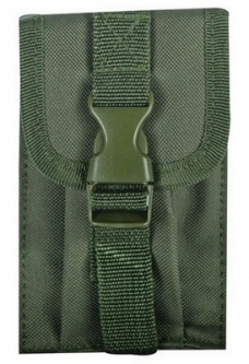 Hiker's Modular Compass And Strobe Pouch Olive Drab