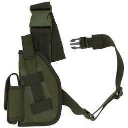 Sas Leg Holsters 5 Inch Left-Hand Holster Olive Drab