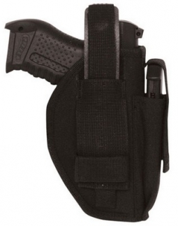 Gun Holster Ambidextrous Belt Holster Black 4 Inch