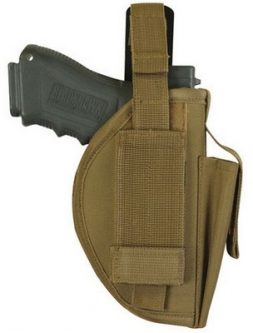 Firearm Holster Ambidextrous Belt Holster 4 Inch Coyote