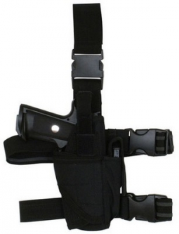 Black Commando Pistol Holster Right Hand